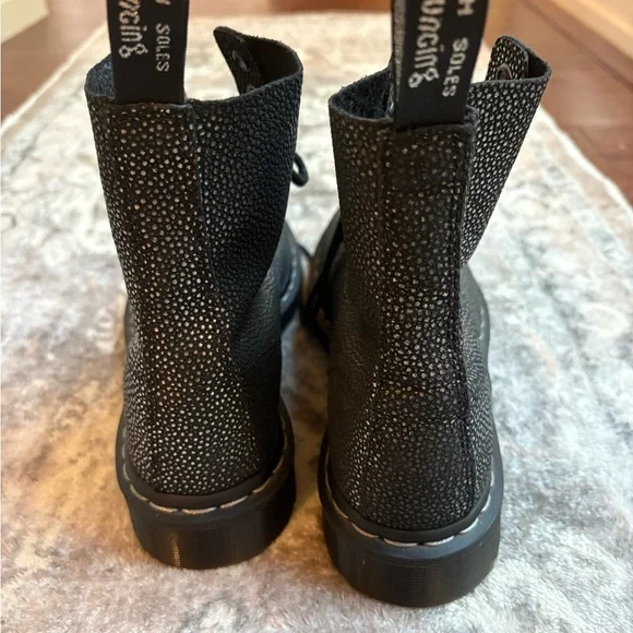 Dr. Martens Metallic Black Boots - Picture 10 of 10